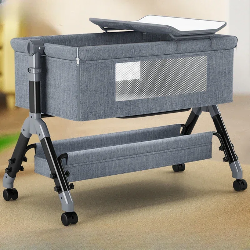 Baby Nursery Trolley - Culla di giunzione mobile Culla multifunzionale