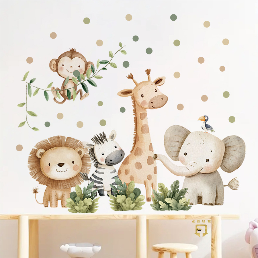Boho Forest Animals Adesivi mu - Baby Nursery Decor Girl recensione e prezzo