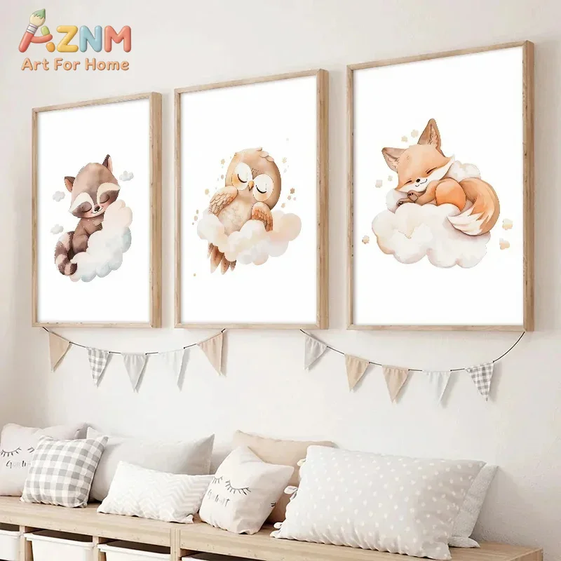 Stampa su tela con motivi di a - Baby Nursery Frames recensione e prezzo