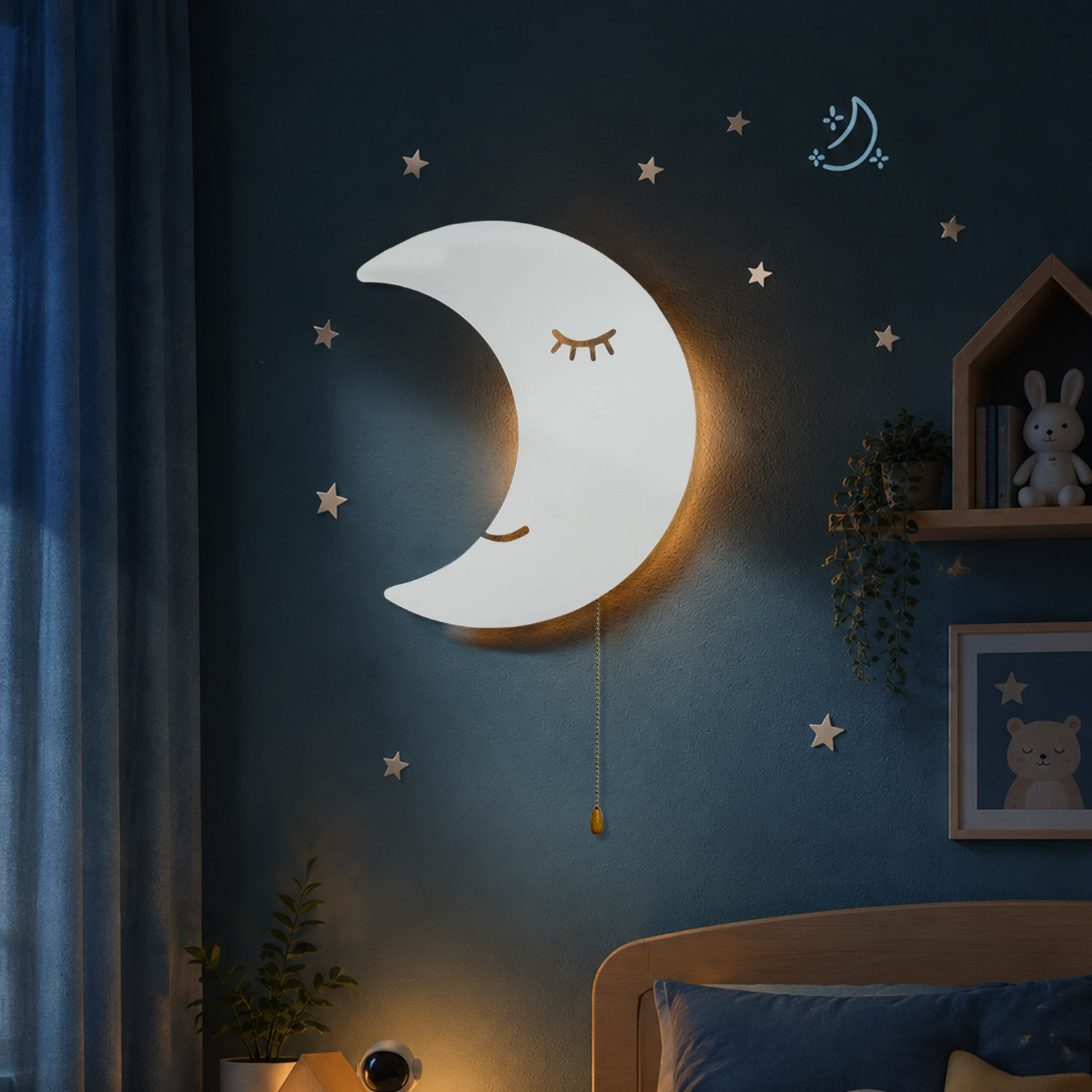 Lampada da parete a forma di n - Baby Nursery Wall Lights recensione e prezzo