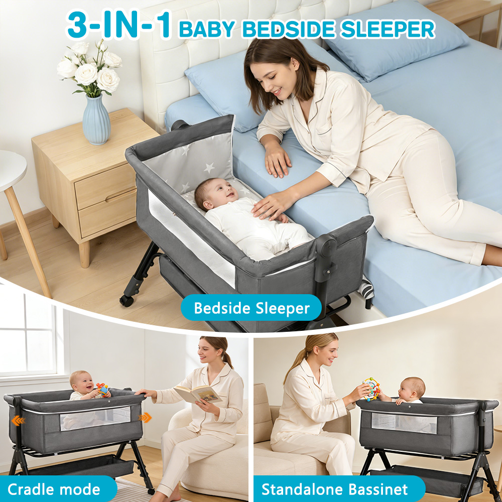 Culla per neonati 3 in 1, cull - Baby Nursery Trolley recensione e prezzo