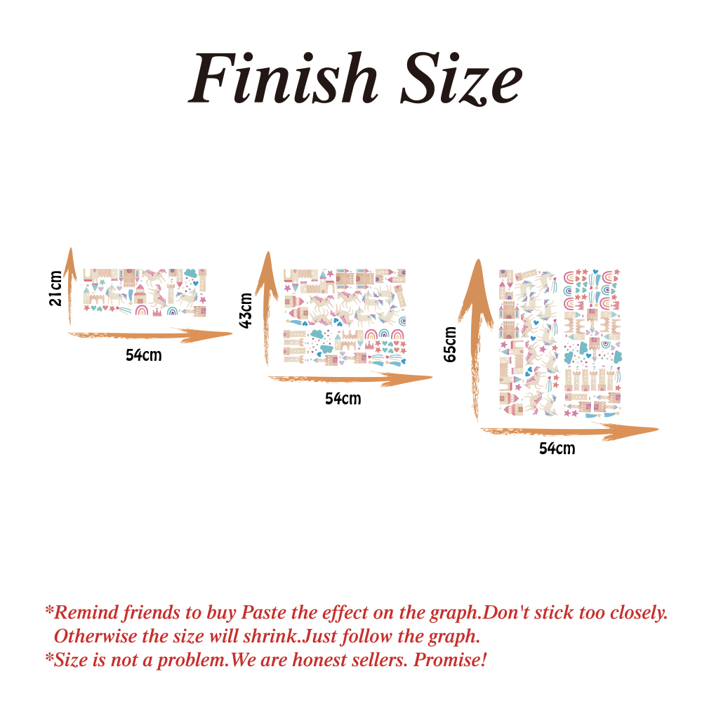 Adesivi murali castello unicor - Baby Girl Nursery Quotes recensione e prezzo