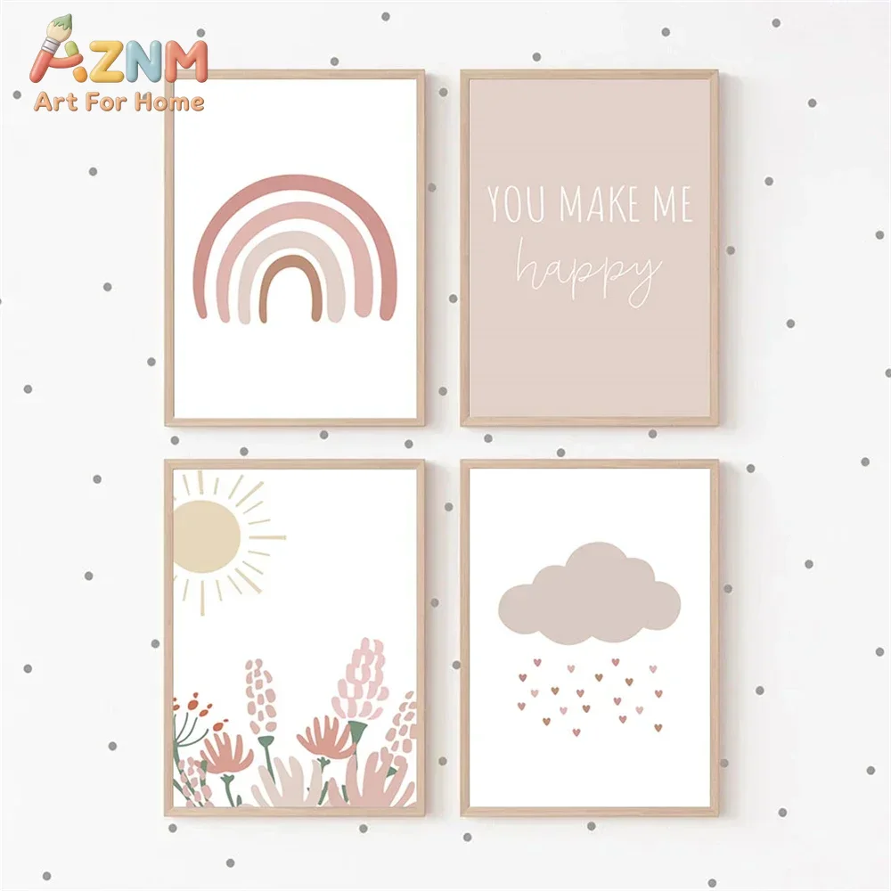 AZNM Stampa su tela con motivo - Baby Girl Nursery Quotes recensione e prezzo