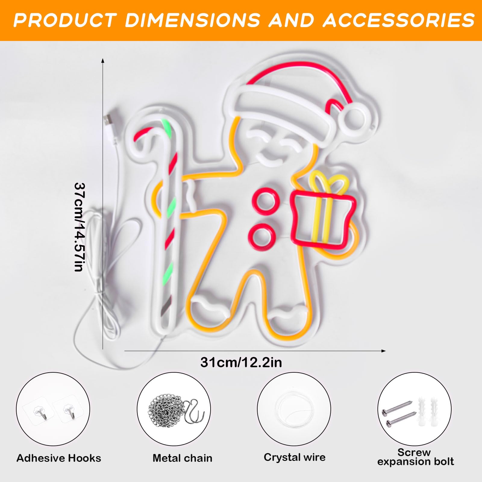 Insegna al neon a LED con omin - Baby Nursery Wall Lights recensione e prezzo