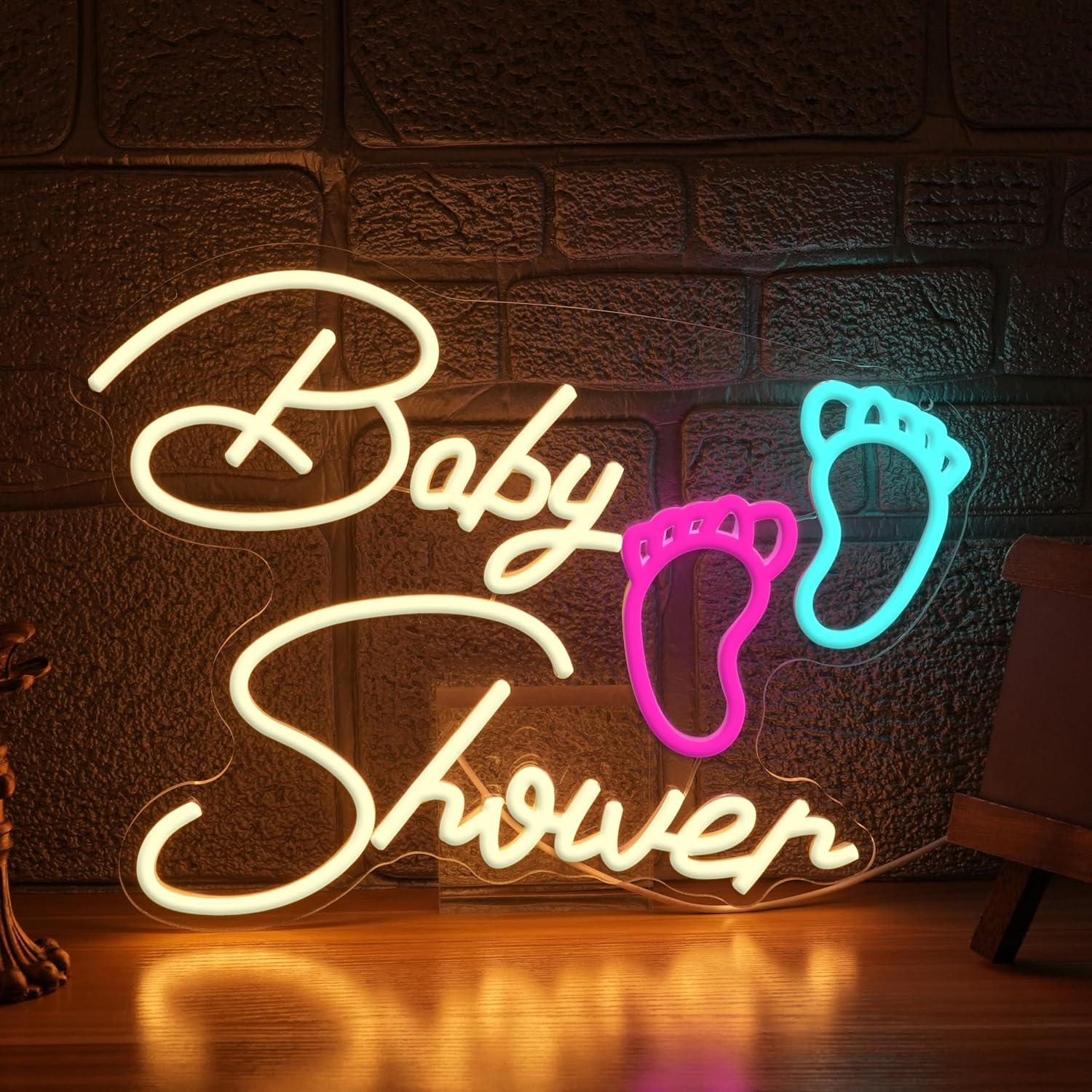Insegna Neon Baby Shower, Luce - Baby Nursery Wall Lights recensione e prezzo