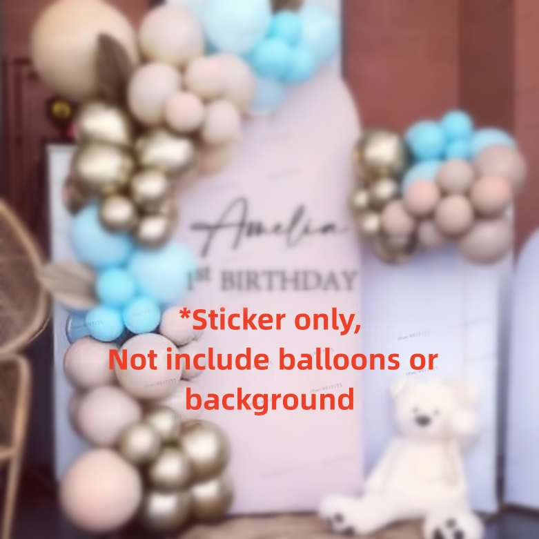 Gender Reveal Party Vinyl Stic - Baby Girl Nursery Quotes recensione e prezzo