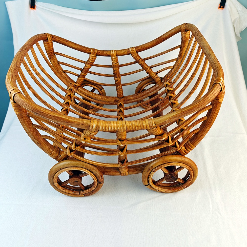 Carrello originale in rattan p - Baby Nursery Trolley recensione e prezzo